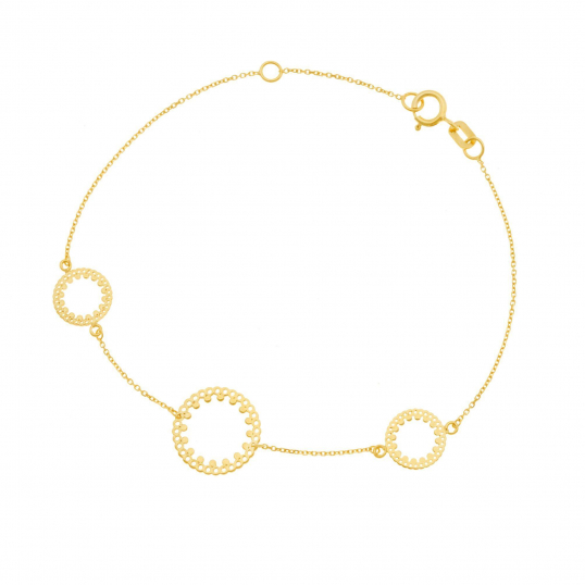 Bracelet en or jaune