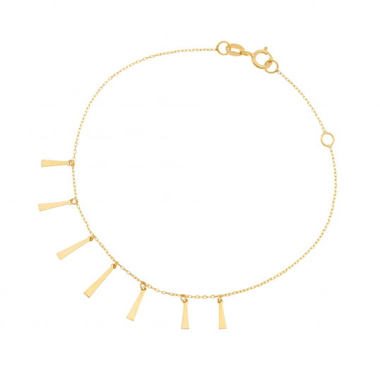 Bracelet en or jaune