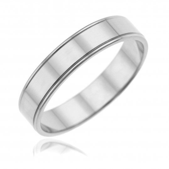 Alliance en palladium 4 mm