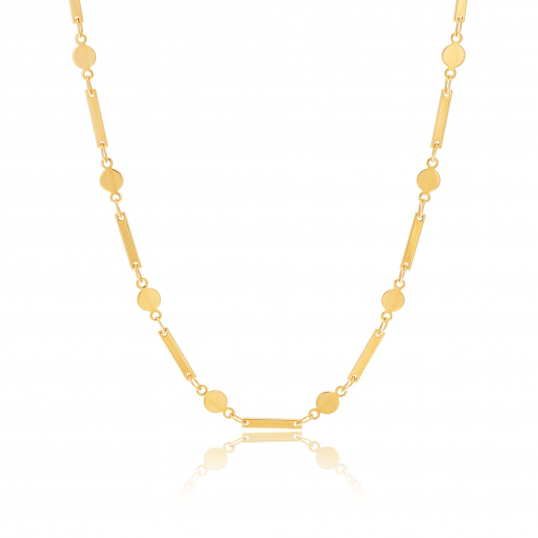 Collier en plaqué or