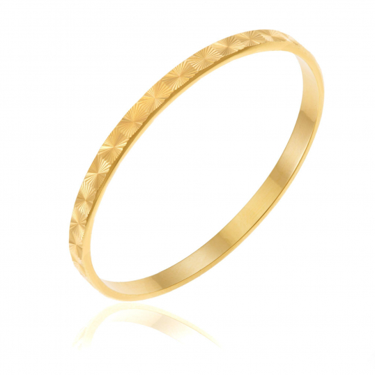 Alliance en or jaune fantaisie, 1.8mm