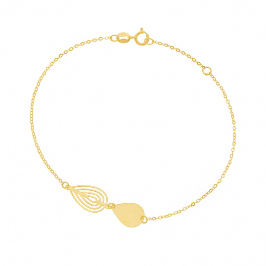 Bracelet en or jaune