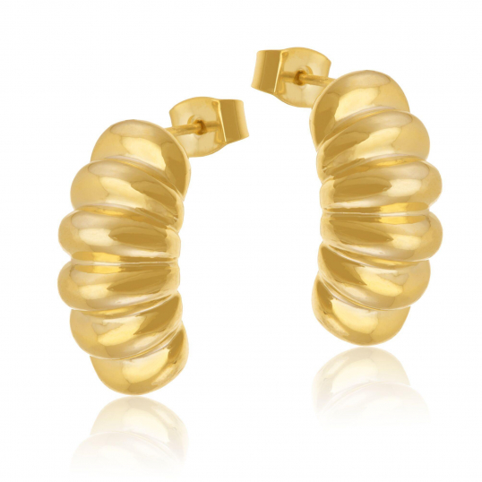 Boucles d'oreilles en plaqué or