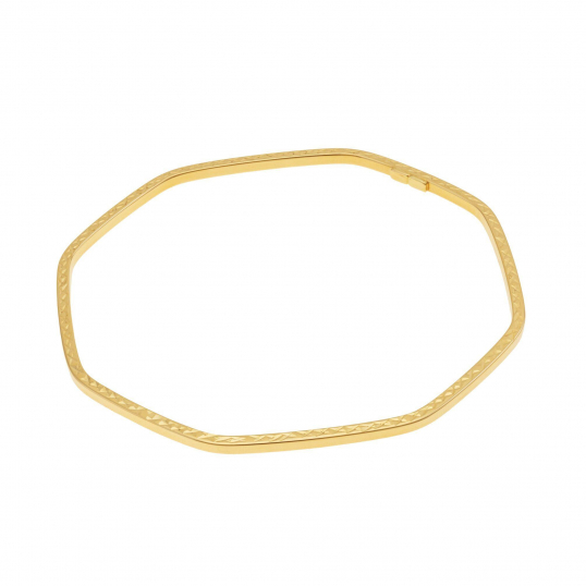 Bracelet jonc en or jaune