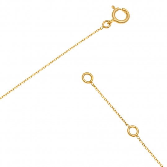Collier en or jaune et perle de culture