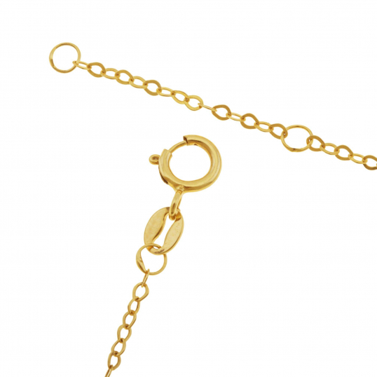 Collier en or jaune, love