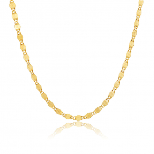 Collier en argent doré