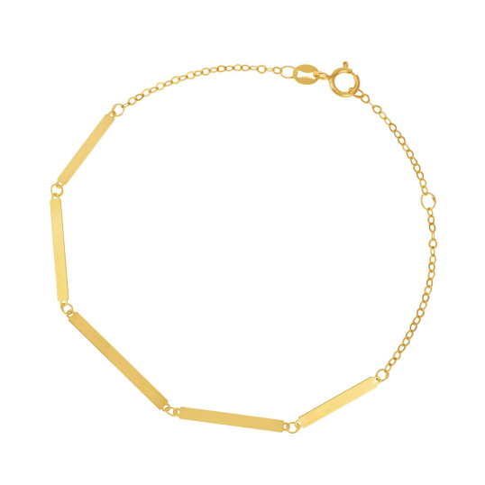 Bracelet en or jaune 