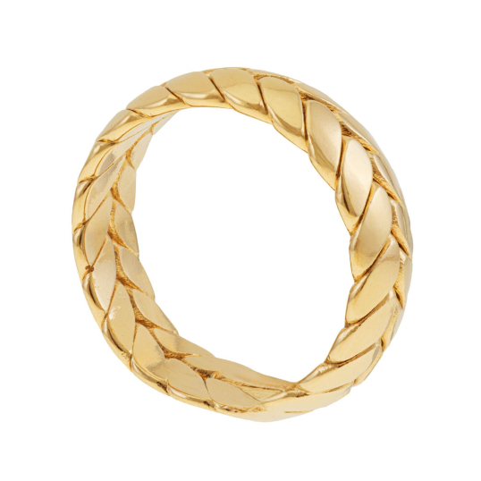 Bague en plaqué or