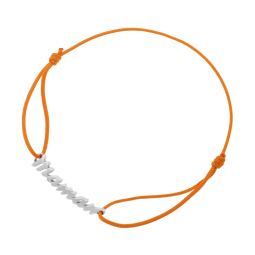 Bracelet en argent rhodié...
