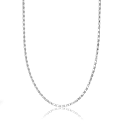 Collier argent rhodié