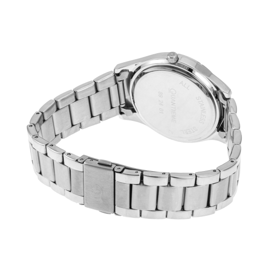 Montre homme, boîte et bracelet en acier, verre minéral Montre homme, boîte et bracelet en acier, verre minéral