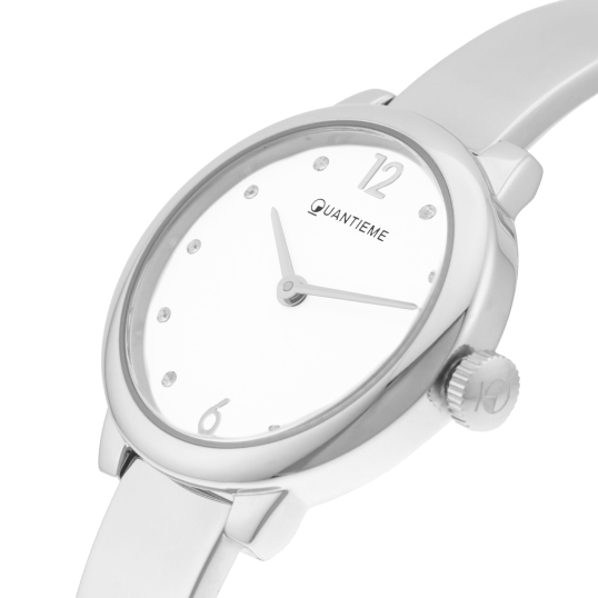 Montre femme, boîte acier, bracelet acier et verre minéral Montre femme, boîte acier, bracelet acier et verre minéral