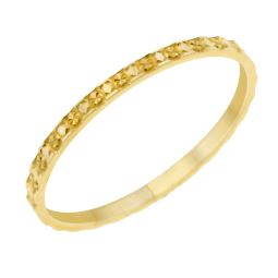Alliance en or jaune, fantaisie 1.5 mm