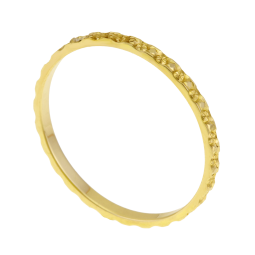 Alliance en or jaune, fantaisie 1.5 mm