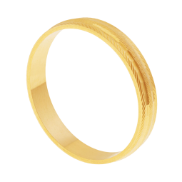 Alliance en or jaune fantaisie,3mm