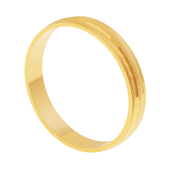 Alliance en or jaune fantaisie,3mm Alliance en or jaune fantaisie,3mm