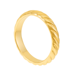 Alliance en or jaune,4 mm