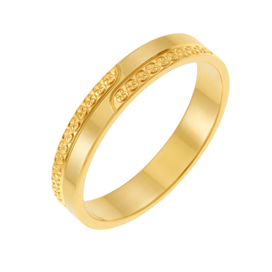 Alliance en or jaune, 3.5 mm Alliance en or jaune, 3.5 mm