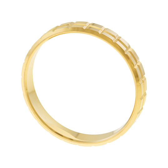Alliance en or jaune, 3 mm
