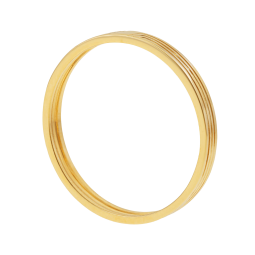 Alliance en or jaune, 2,5 mm