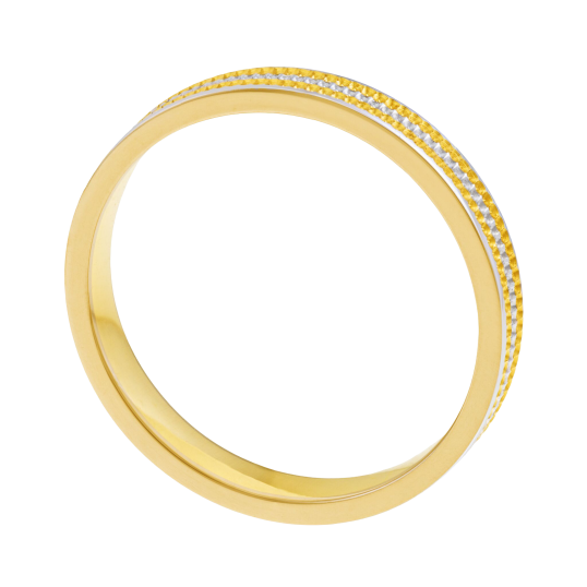 Alliance en 2 ors 3mm Alliance en 2 ors 3mm