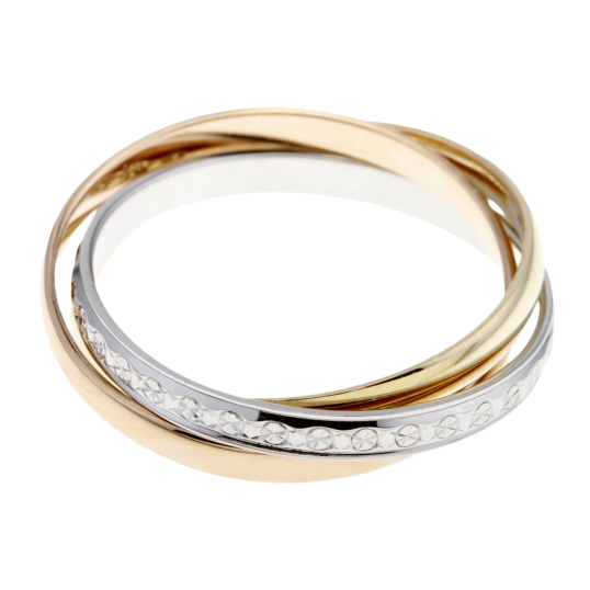 Alliance 3 ors, fantaisie, largeur 2.5 mm