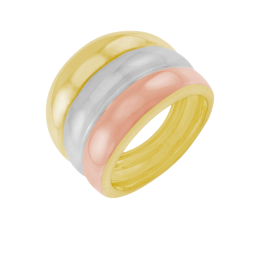 Bague en 3 ors