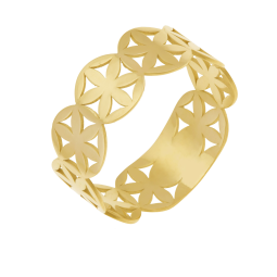 Bague en or jaune 
