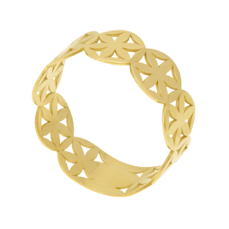 Bague en or jaune 