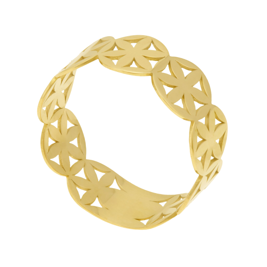 Bague en or jaune 