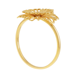Bague en or jaune et diamant