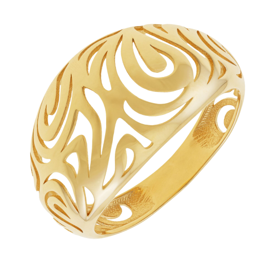 Bague en or jaune 