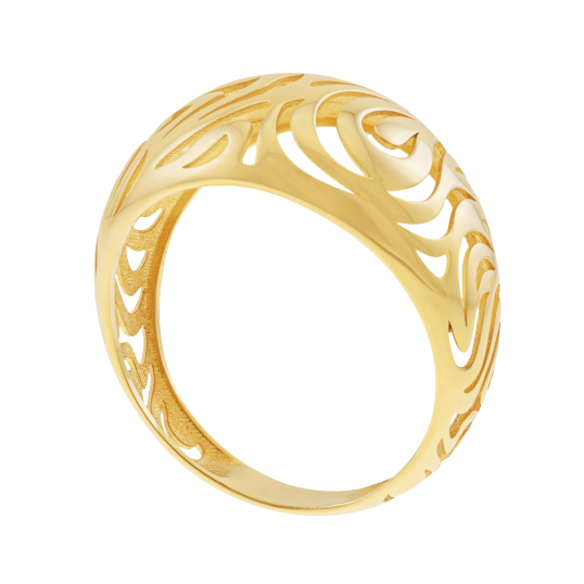 Bague en or jaune 