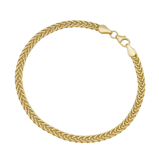 Bracelet en or jaune, maille fantaisie Bracelet en or jaune, maille fantaisie