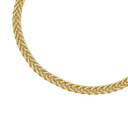 Bracelet en or jaune, maille fantaisie