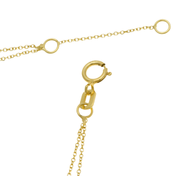 Bracelet en or jaune, perles de culture