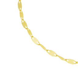 Bracelet en or jaune maille fantaisie
