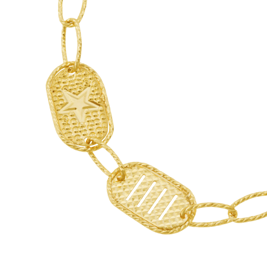 Bracelet en or jaune
