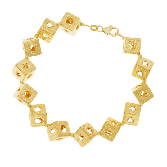 Bracelet en or jaune