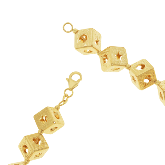 Bracelet en or jaune