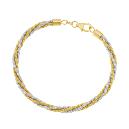 Bracelet en 2 ors