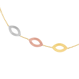 Bracelet en 3 ors