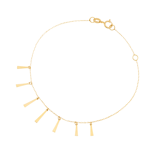 Bracelet en or jaune