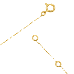 Bracelet en or jaune et verre