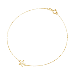 Bracelet en or jaune 