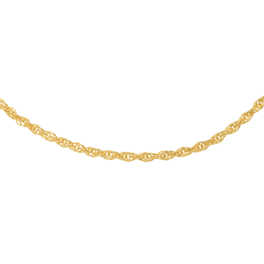 Bracelet en or jaune, maille singapour Bracelet en or jaune, maille singapour