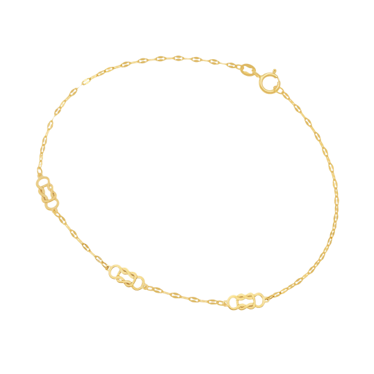 Bracelet en or jaune 