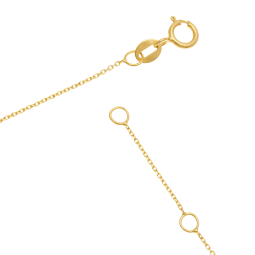 Bracelet en or jaune, spinelles et laque