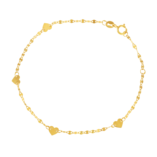 Bracelet en or jaune 